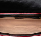 Gucci Medium GG Marmont Bicolor Matelasse Diagonal Leather Torchon Shoulder Bag