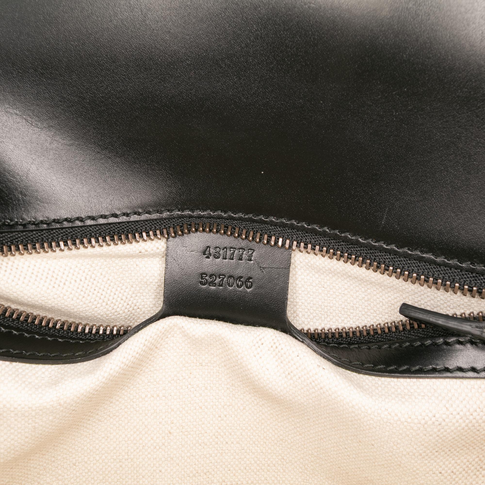 Gucci Medium GG Marmont Leather Chain Flap