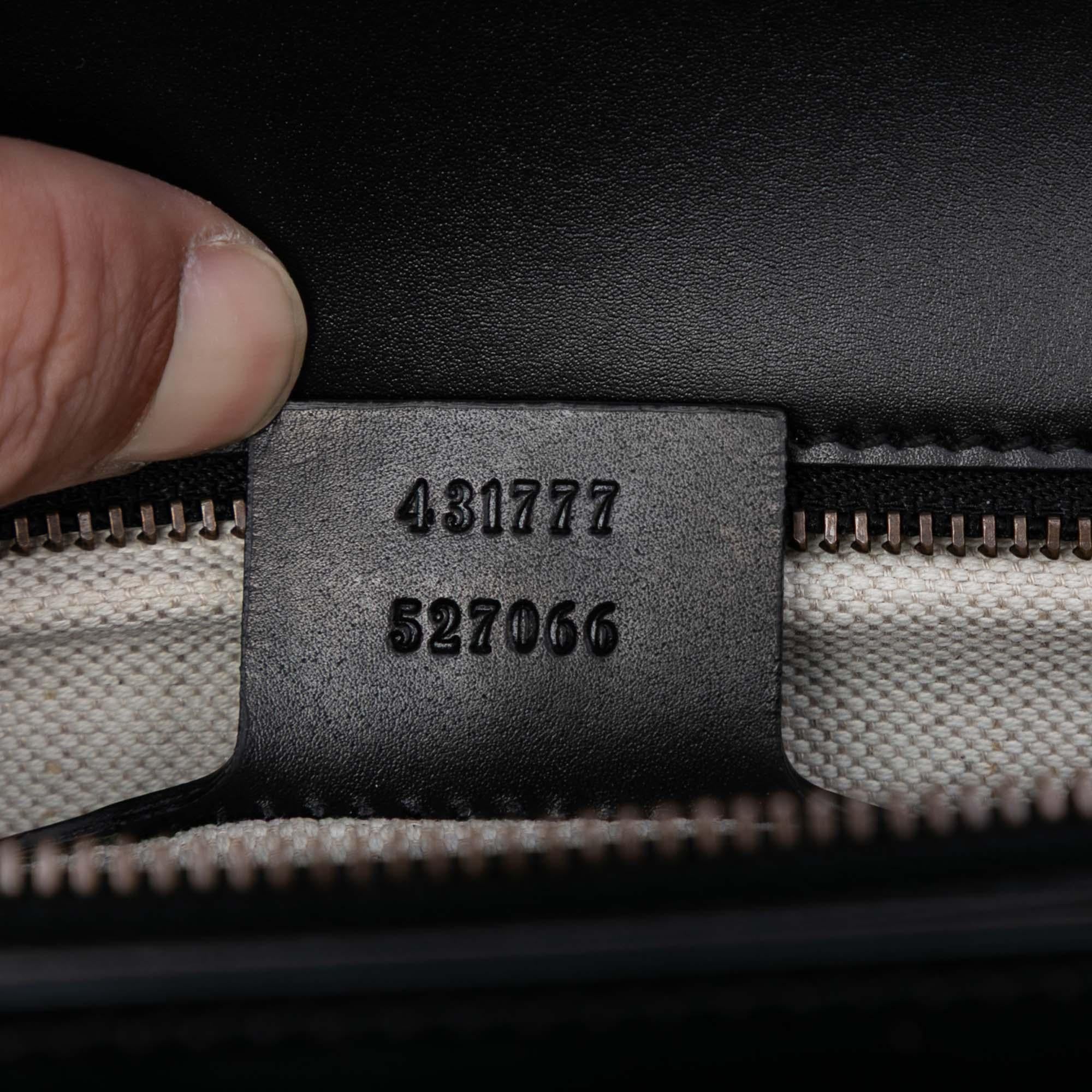 Gucci Medium GG Marmont Leather Malaga Kid Heart Patch Chain Flap