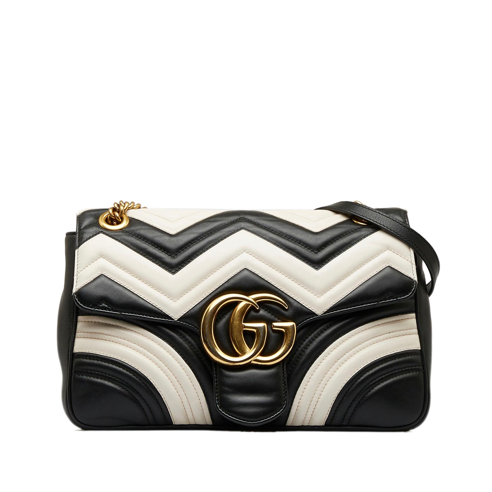 Gucci Medium GG Marmont Matelasse Crossbody Bag (SHG-7JKm0K)