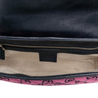 Gucci Medium GG Marmont Matelasse Diagonal GG Canvas Shoulder Bag