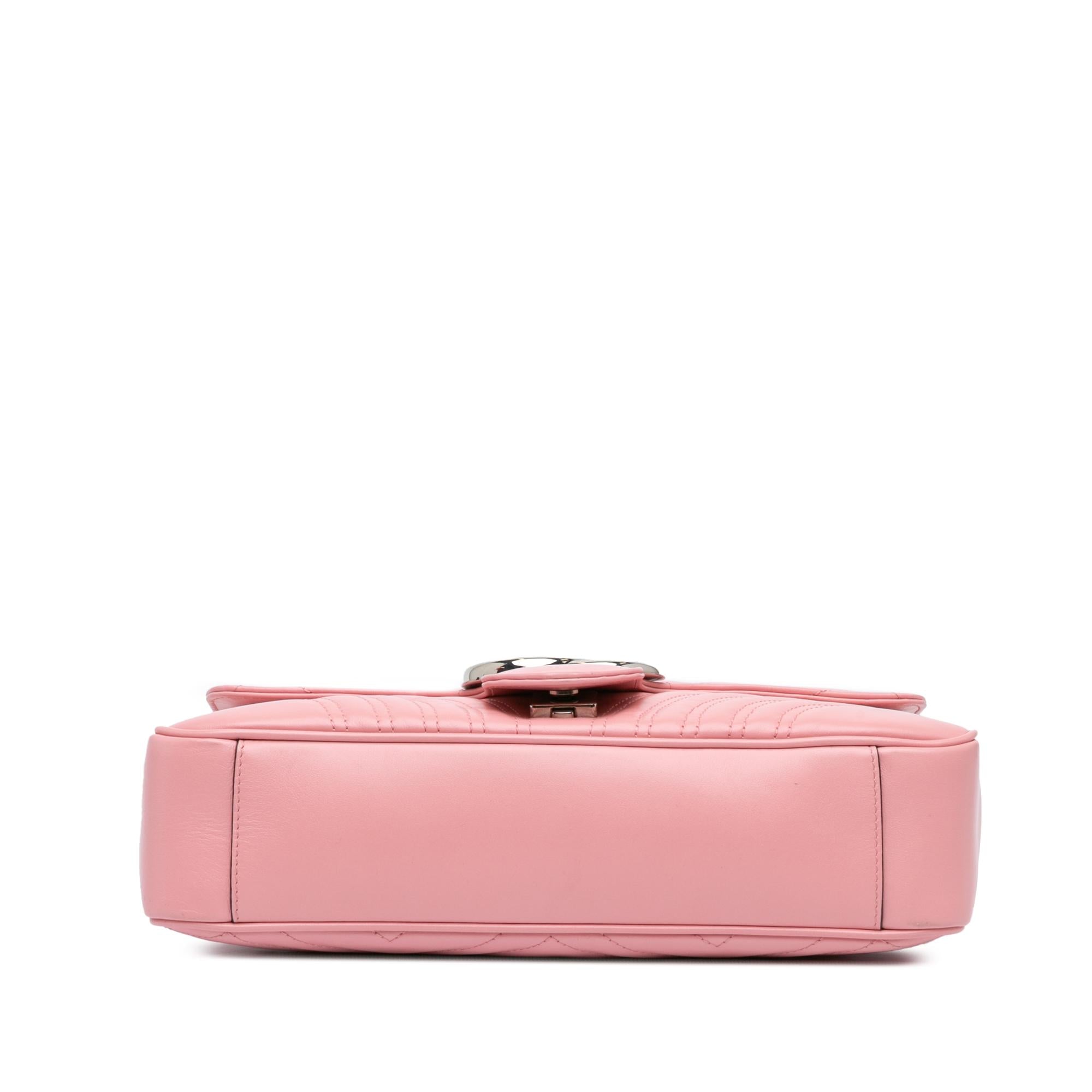 Gucci Medium GG Marmont Matelasse Leather Crossbody