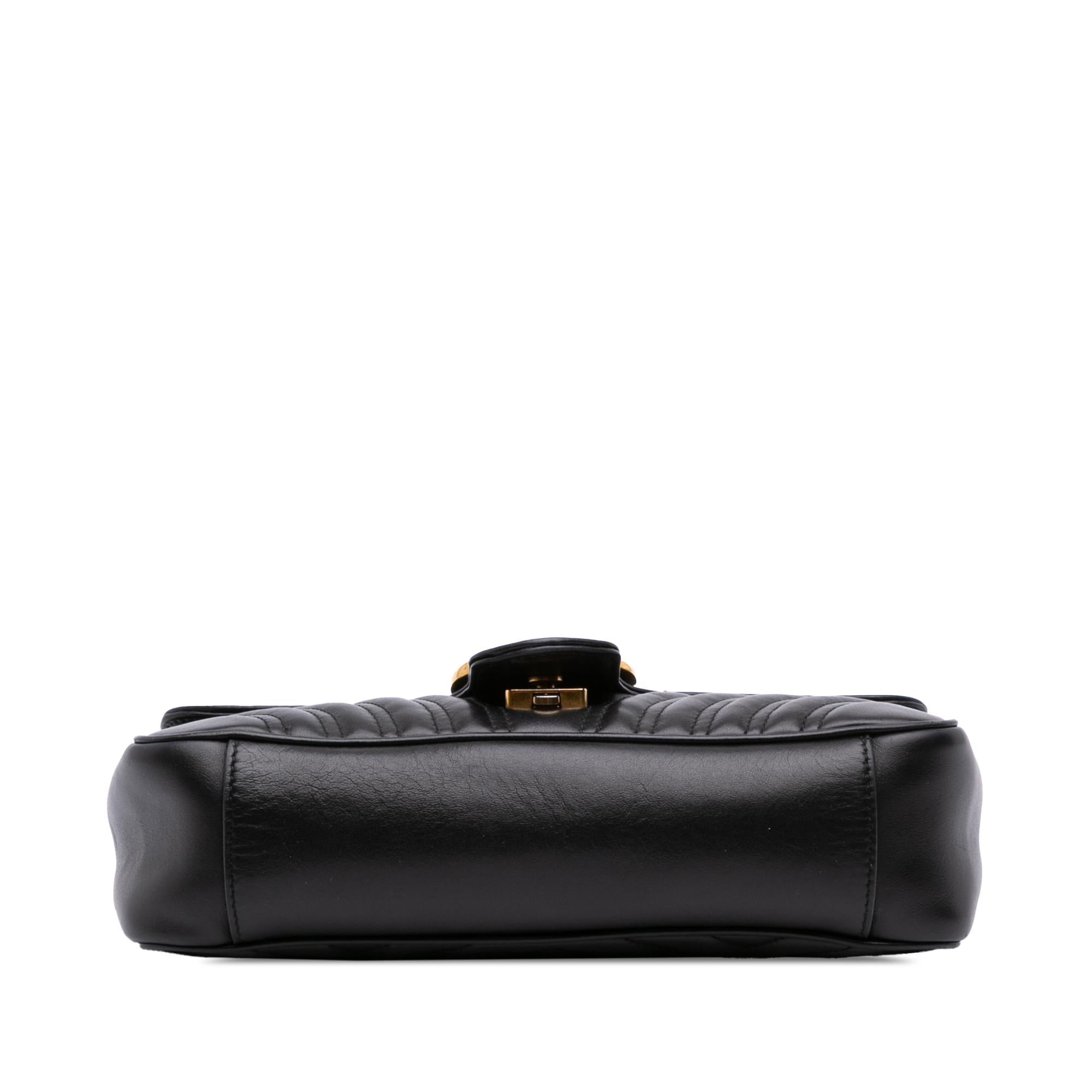 Gucci Medium GG Marmont Matelasse Leather Shoulder Bag