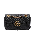 Gucci Medium GG Marmont Matelasse Leather Shoulder Bag