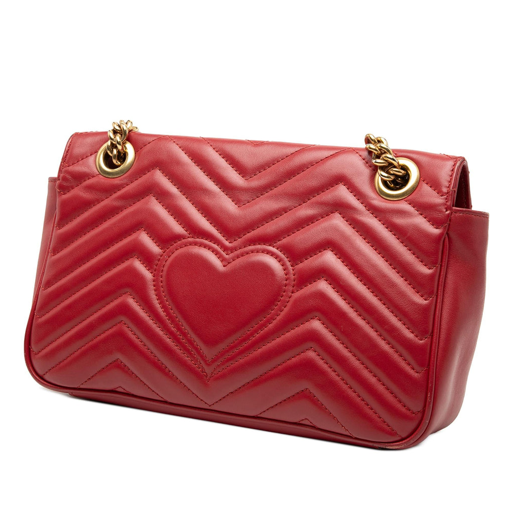 Gucci Medium GG Marmont Matelasse Leather Shoulder Bag