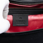 Gucci Medium GG Marmont Matelasse Velvet Crystal Embellished Shoulder Bag