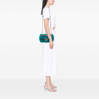 Gucci Medium GG Marmont Matelasse Velvet Shoulder Bag