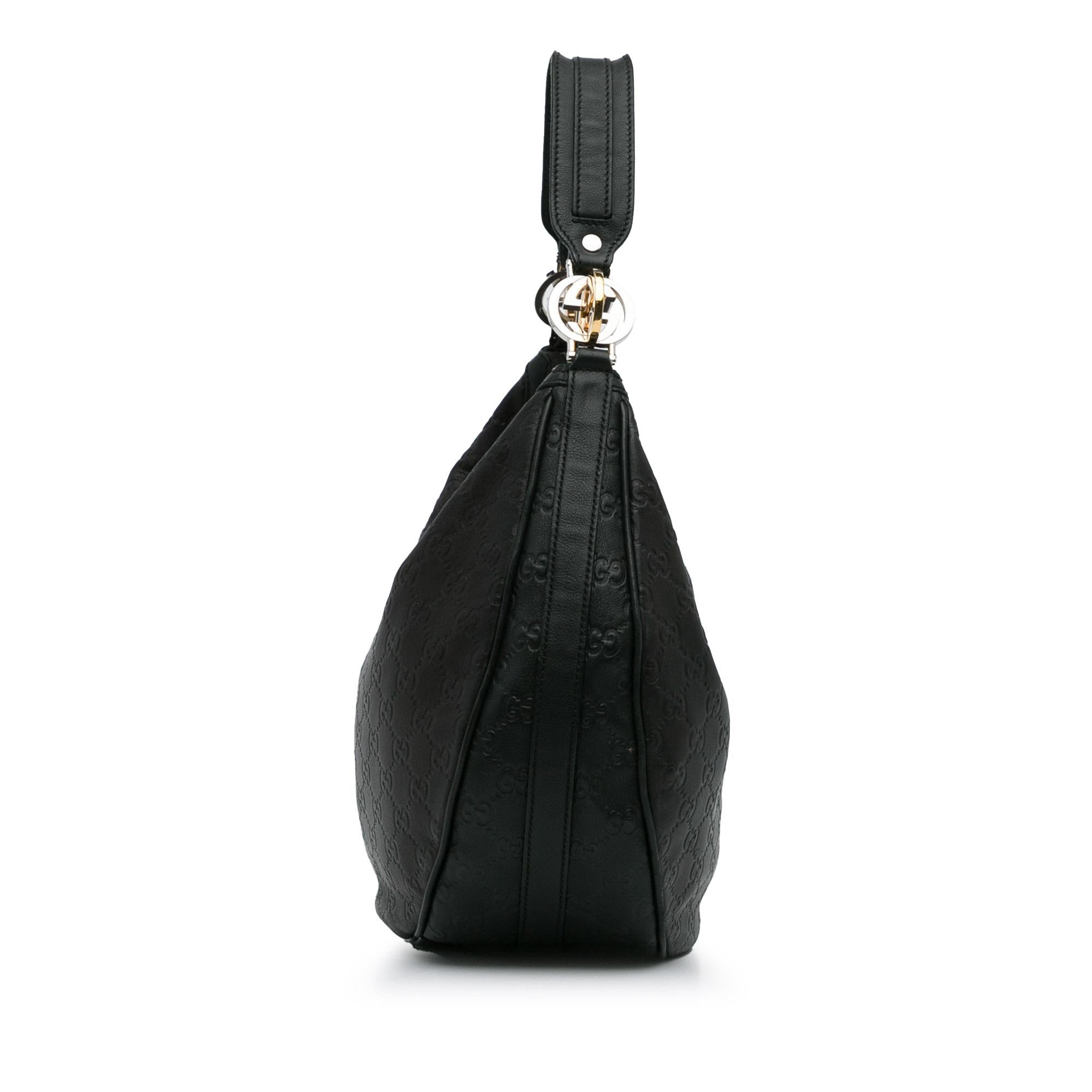 Gucci Medium GG Signature Twins Hobo (SHG-RmbMFm)