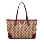 Gucci Medium GG Straw Ophidia Shopping Tote (SHG-sqj0kR)