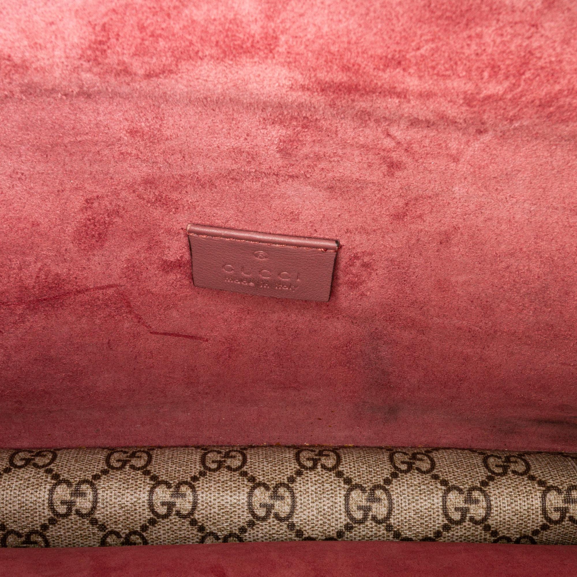 Gucci Medium GG Supreme Blooms Dionysus (SHG-g03XFv)