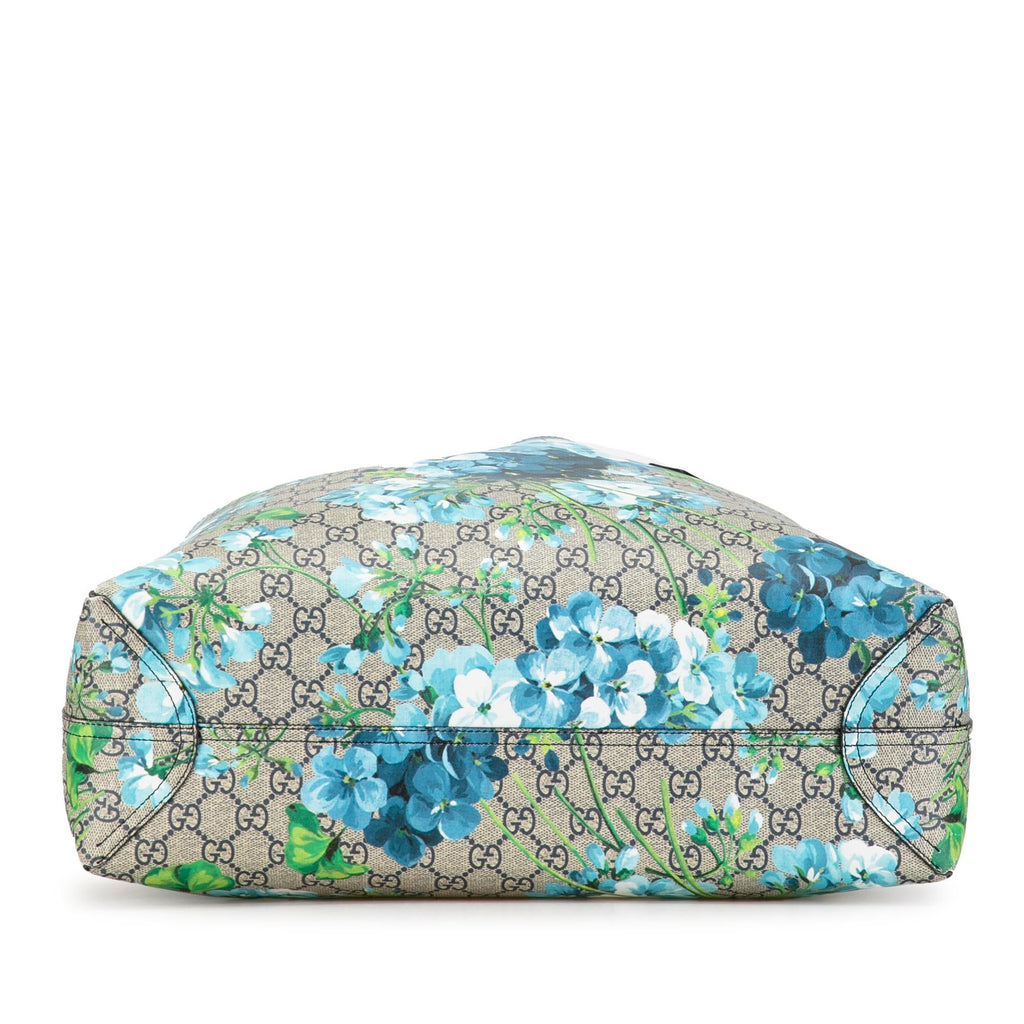 Gucci Medium GG Supreme Blooms Reversible Tote (SHG-AKgryd)