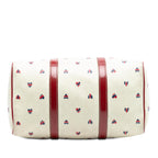 Gucci Medium GG Supreme Hearts Joy Boston Bag