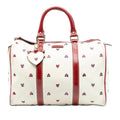 Gucci Medium GG Supreme Hearts Joy Boston Bag