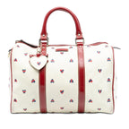 Gucci Medium GG Supreme Hearts Joy Boston Bag