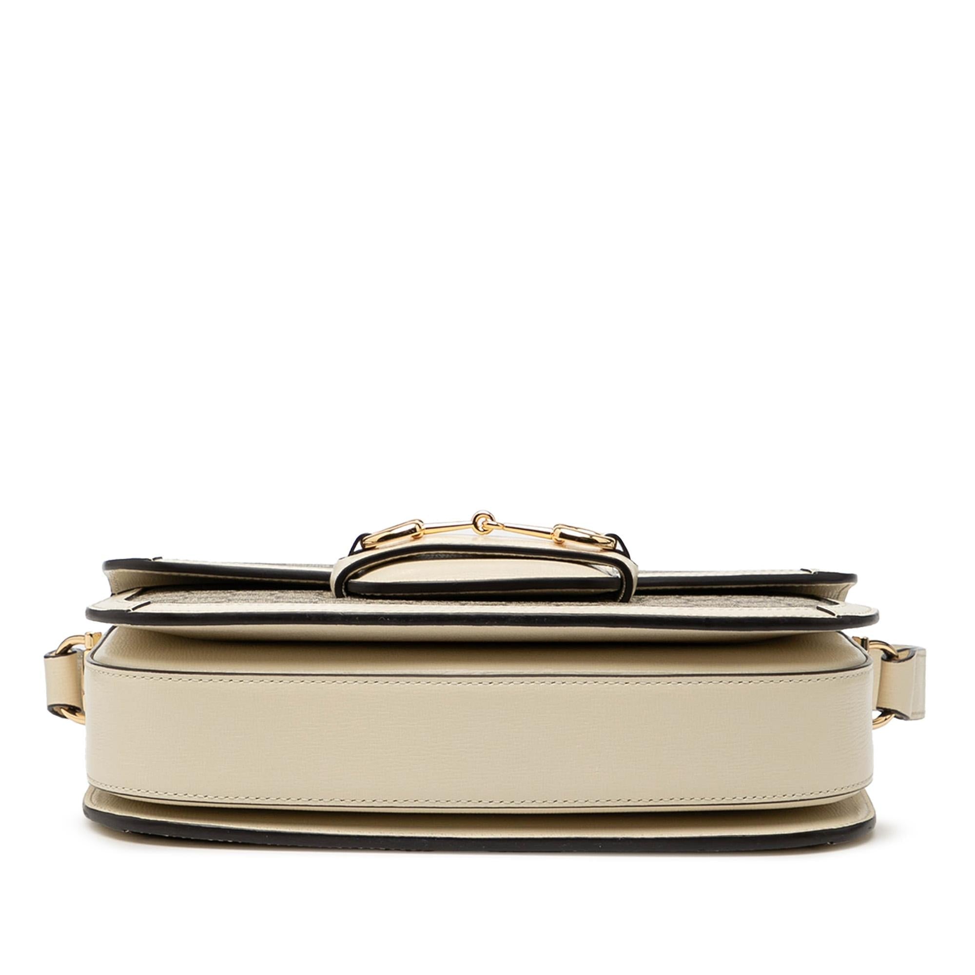 Gucci Medium GG Supreme Horsebit 1955 Shoulder Bag