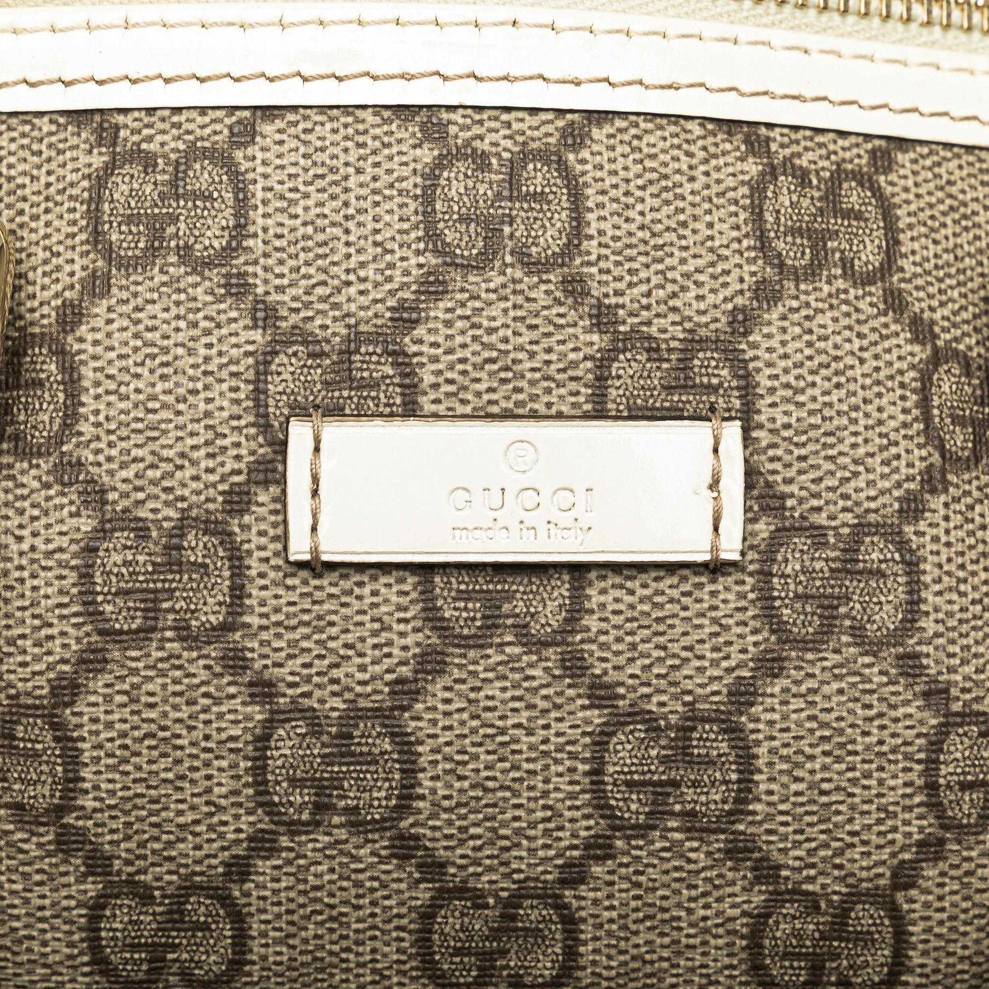 Gucci Medium GG Supreme Joy Boston Bag