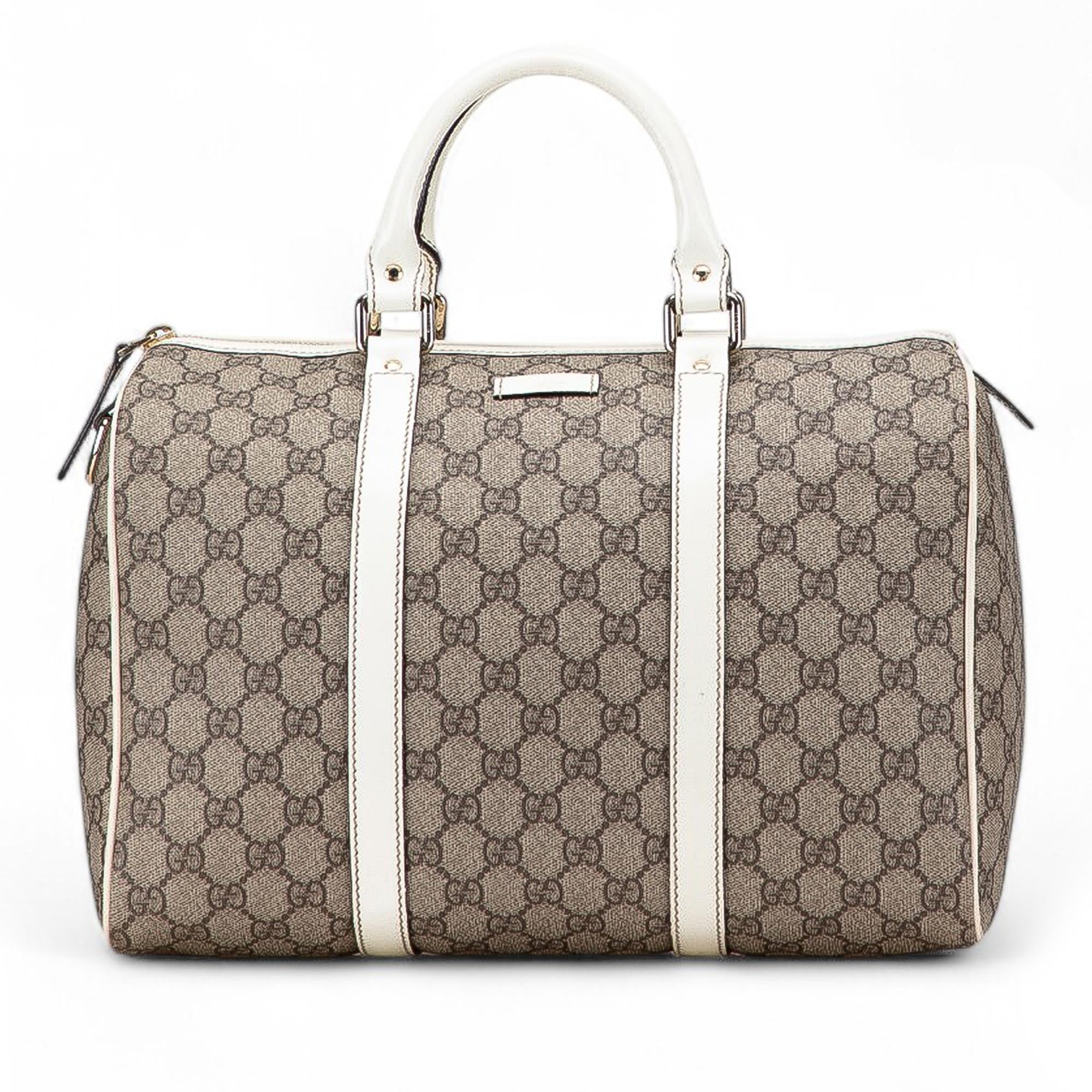 Gucci Medium GG Supreme Joy Boston Bag