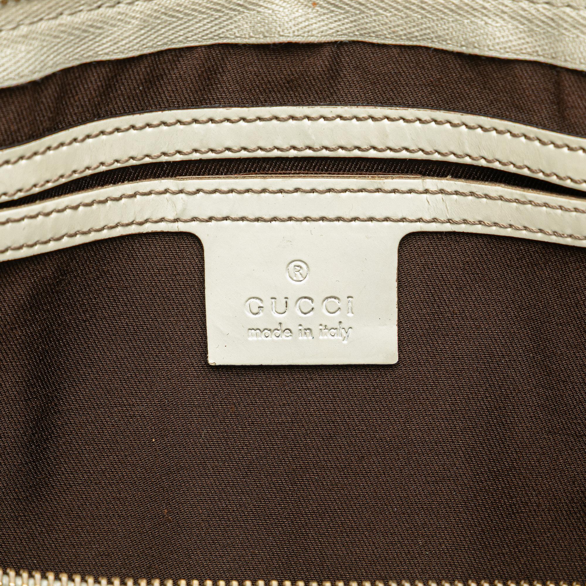 Gucci Medium GG Supreme Joy Boston Bag