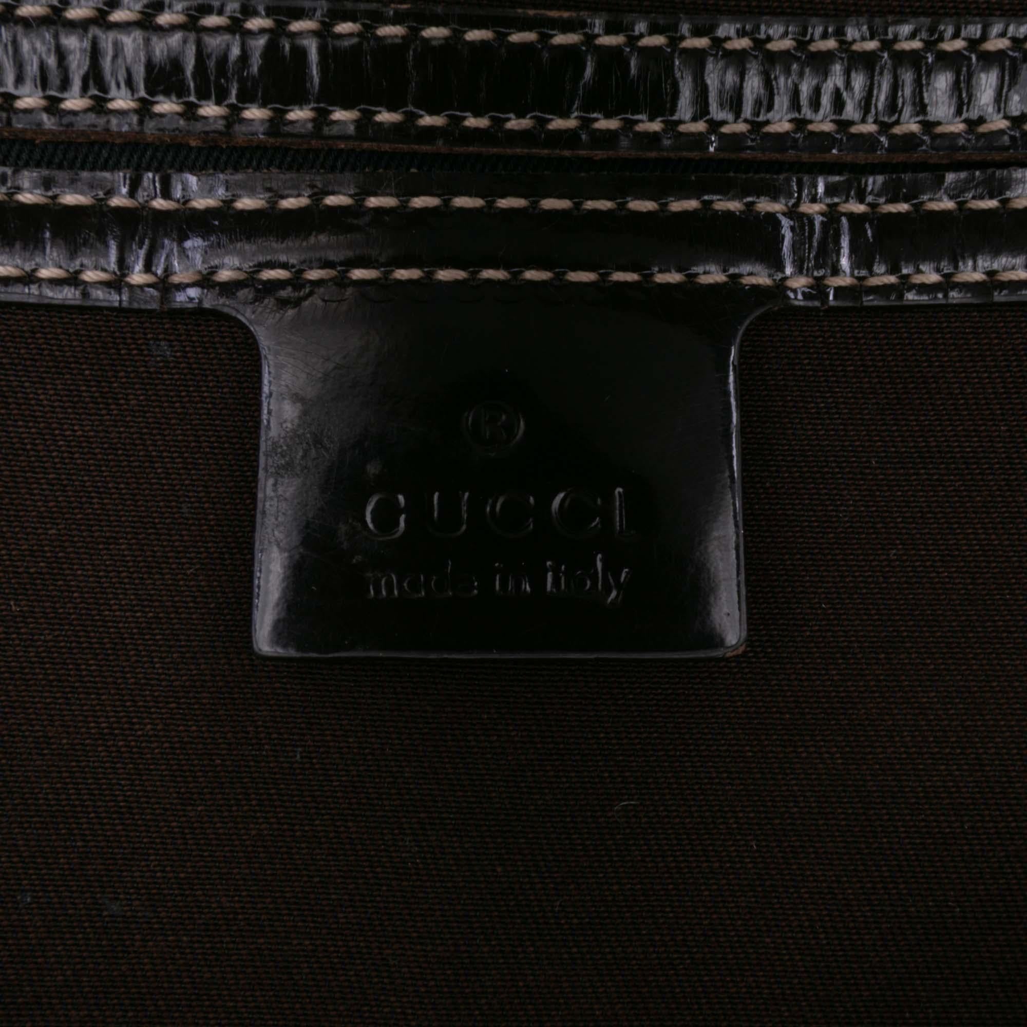 Gucci Medium GG Supreme Joy Boston Bag