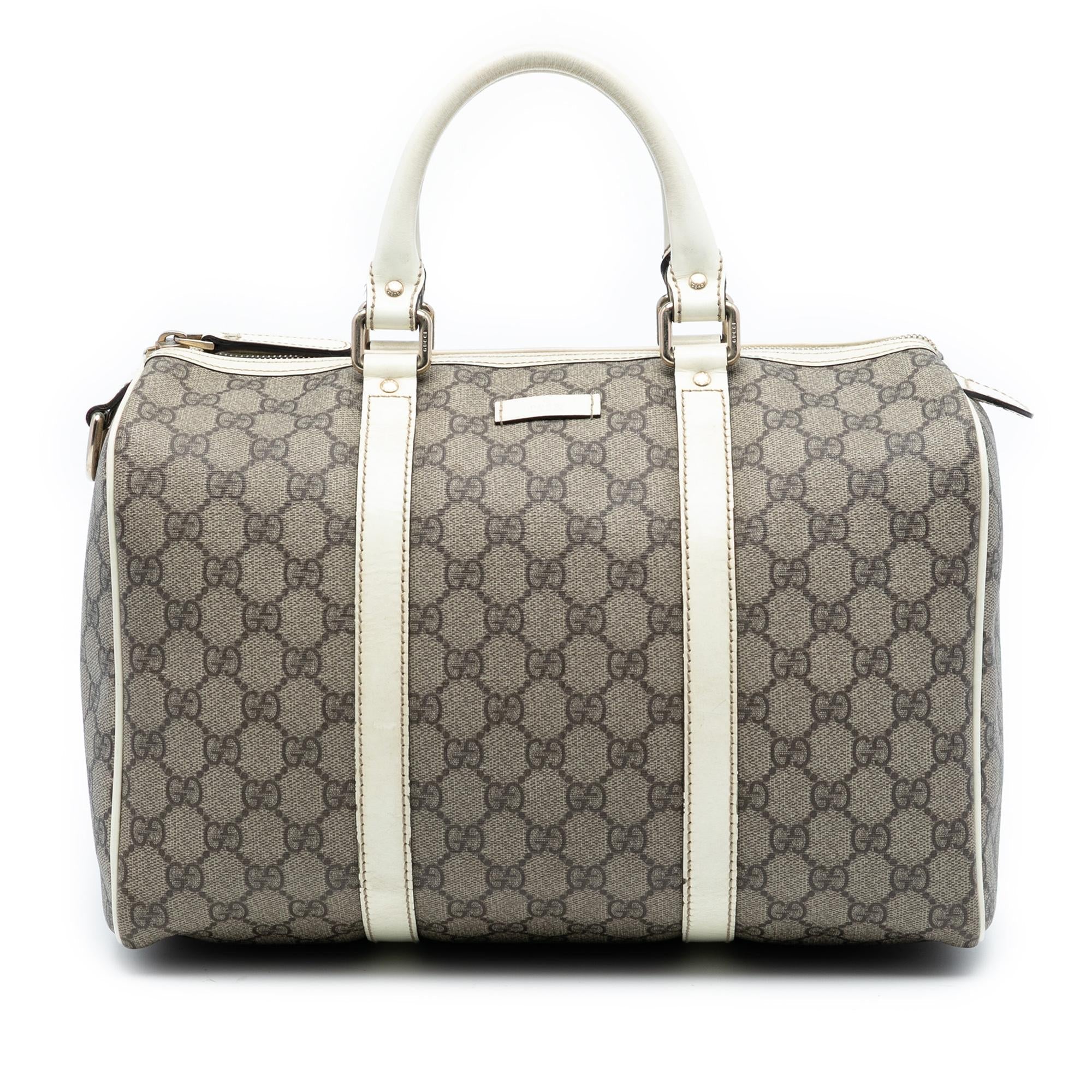 Gucci Medium GG Supreme Joy Boston Bag