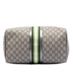 Gucci Medium GG Supreme Joy Web Boston Bag
