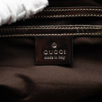 Gucci Medium GG Supreme Joy Web Boston Bag