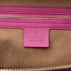 Gucci Medium GG Supreme Linea A Zip Tote