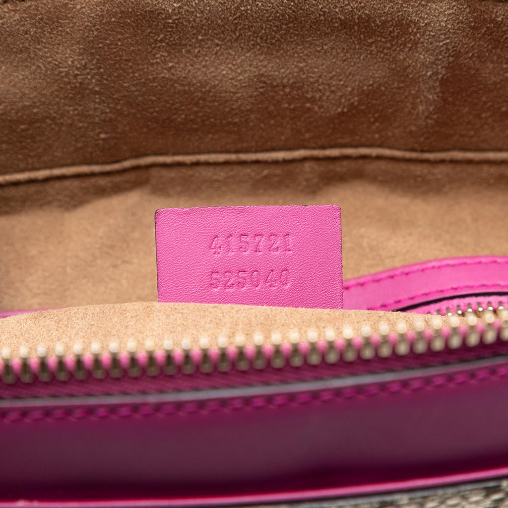 Gucci Medium GG Supreme Linea A Zip Tote