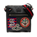 Gucci Medium GG Supreme Night Courier Messenger Bag