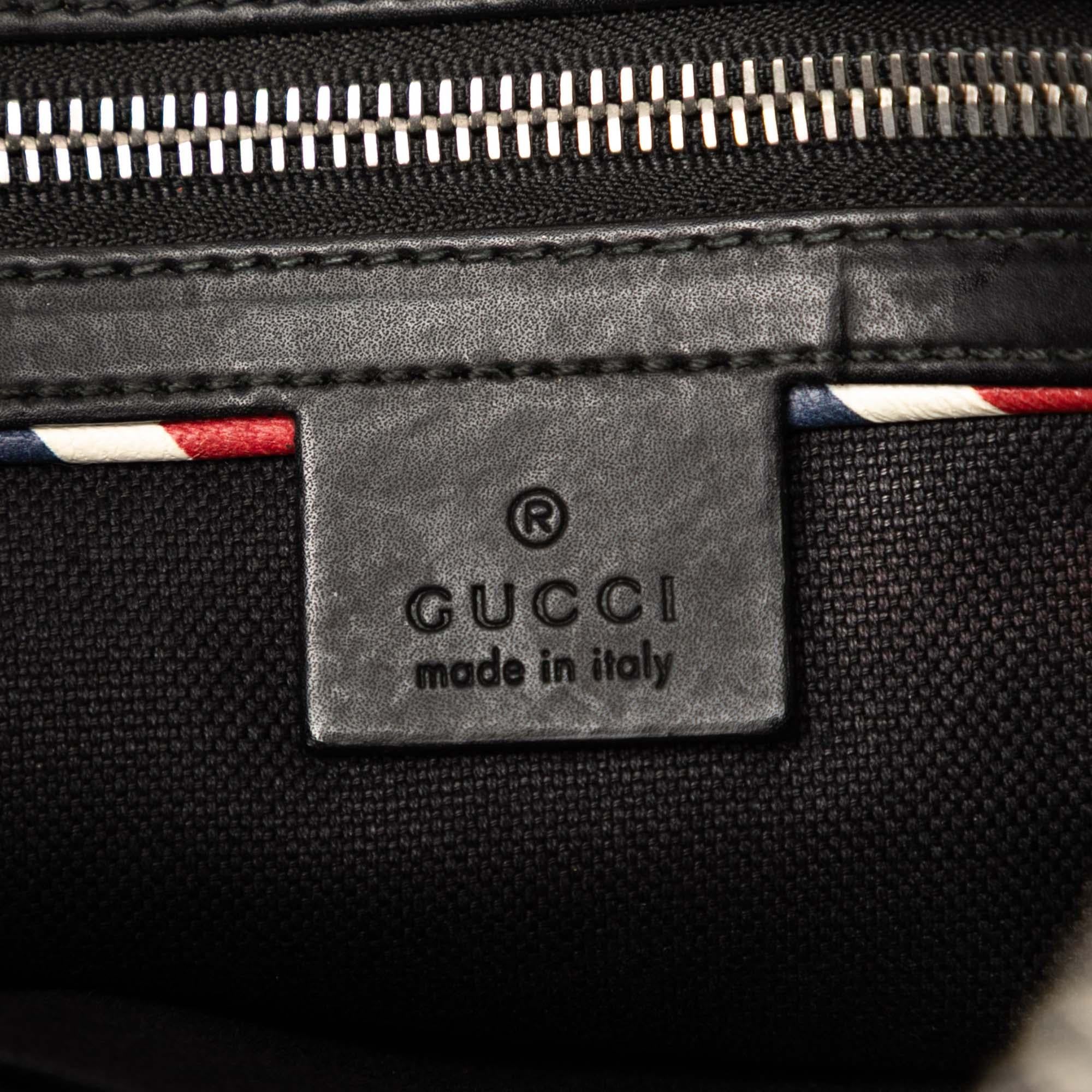 Gucci Medium GG Supreme Night Courier Messenger Bag