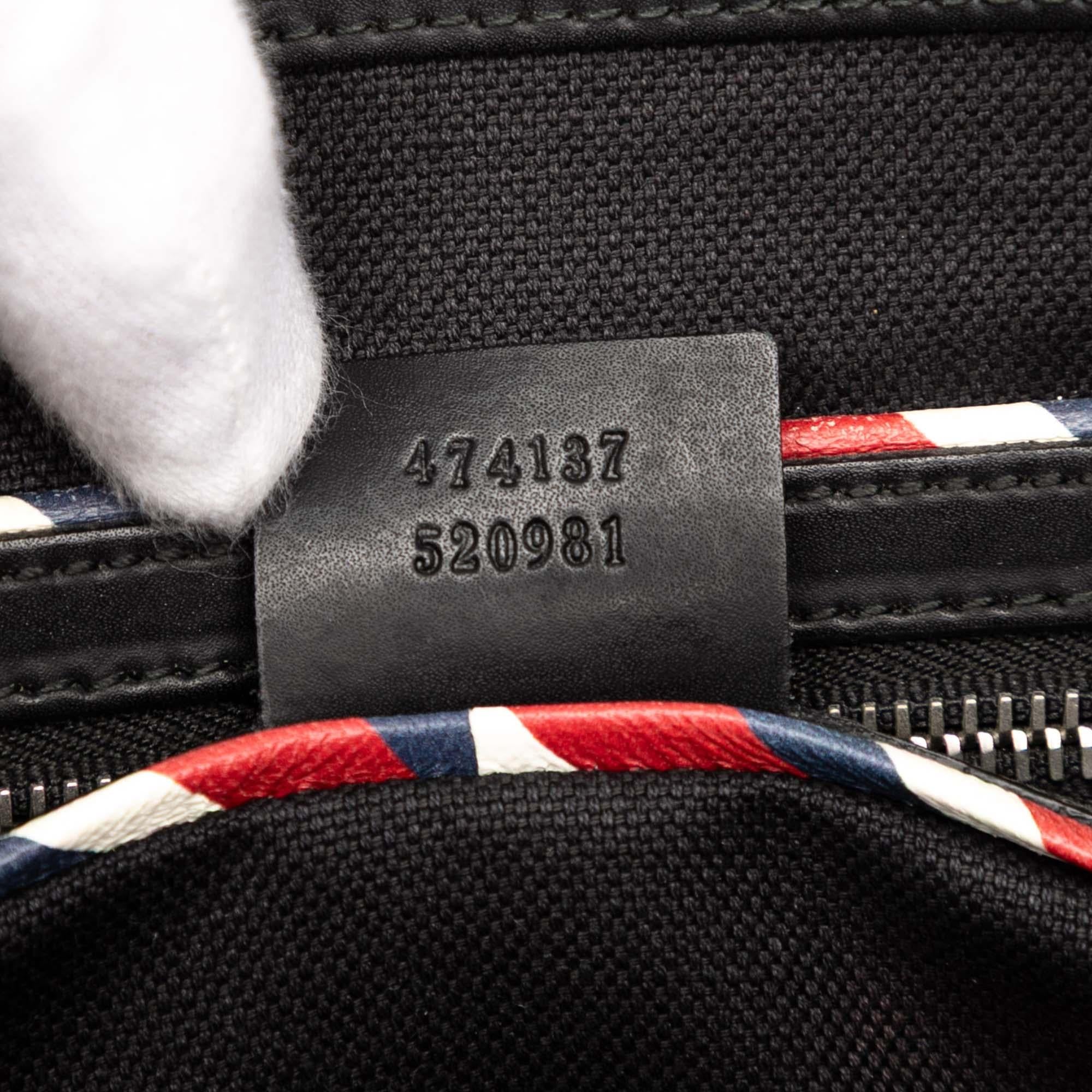 Gucci Medium GG Supreme Night Courier Messenger Bag