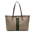 Gucci Medium GG Supreme Ophidia Tote
