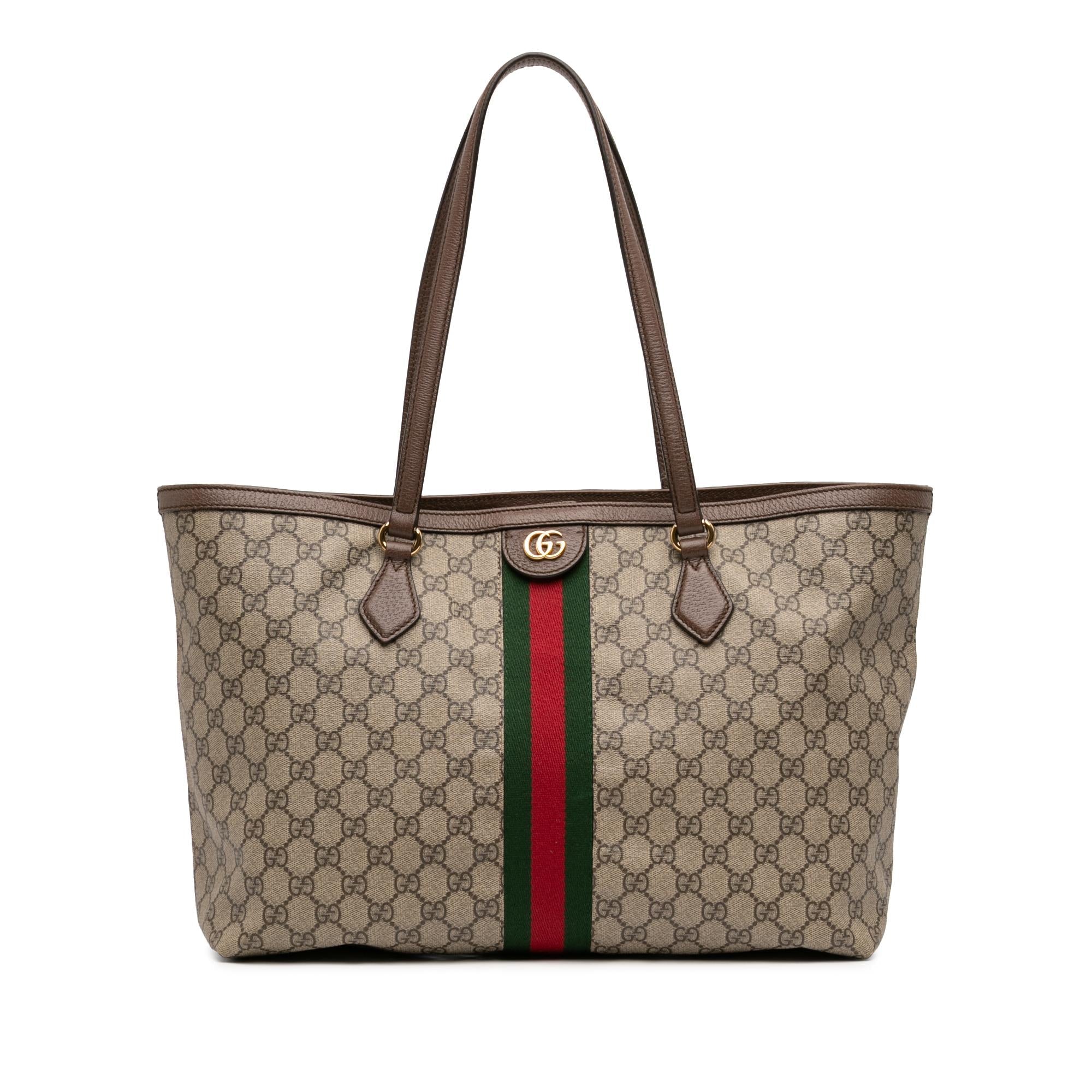 Gucci Medium GG Supreme Ophidia Tote