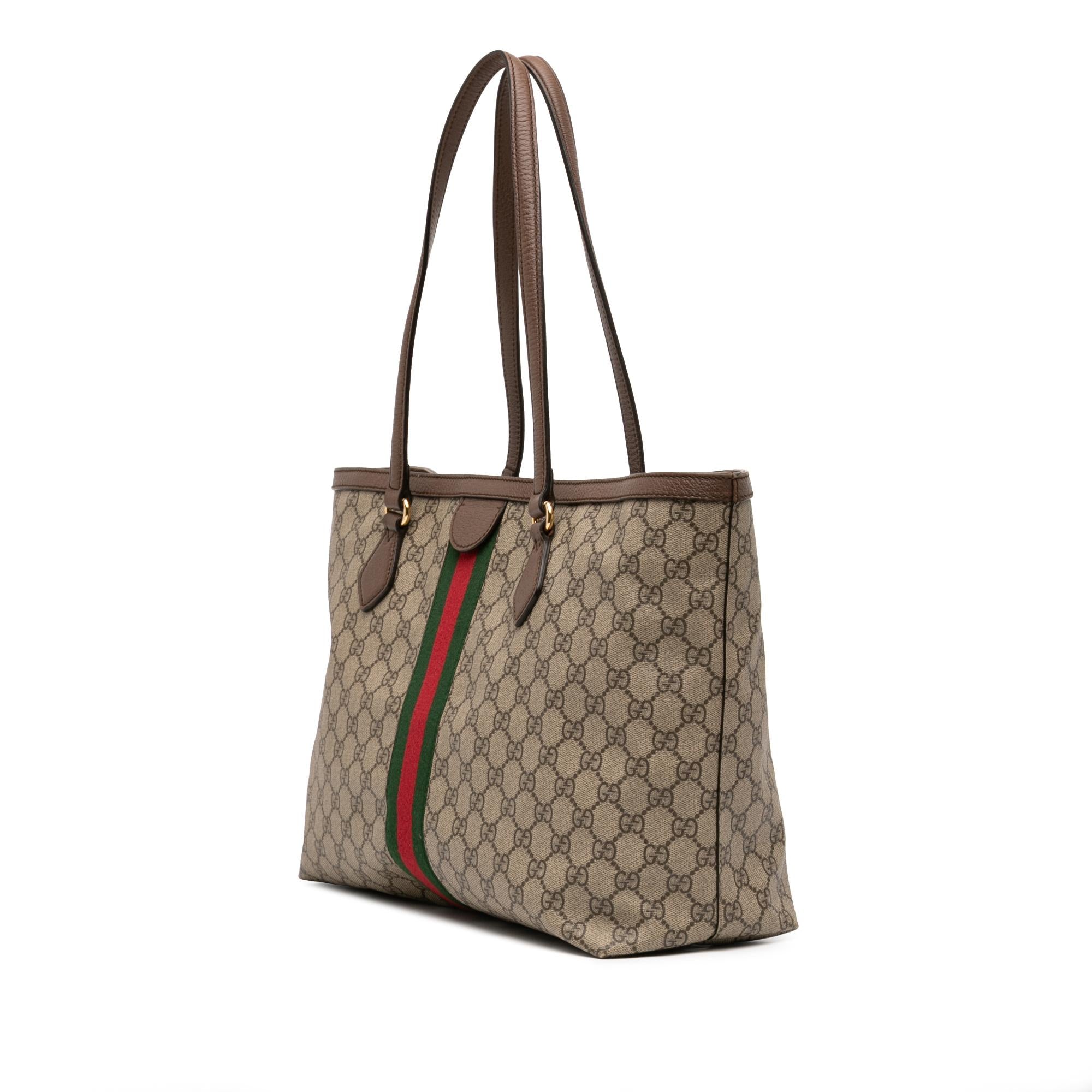 Gucci Medium GG Supreme Ophidia Tote
