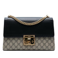 Gucci Medium GG Supreme Padlock Shoulder Bag