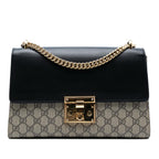 Gucci Medium GG Supreme Padlock Shoulder Bag