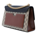 Gucci Medium GG Supreme Padlock Shoulder Bag