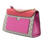 Gucci Medium GG Supreme Padlock Shoulder Bag