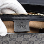 Gucci Medium GG Supreme Padlock Shoulder Bag