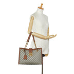 Gucci Medium GG Supreme Padlock Tote Bag (SHG-OWy58p)