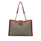 Gucci Medium GG Supreme Padlock Tote Bag (SHG-a8LoUy)