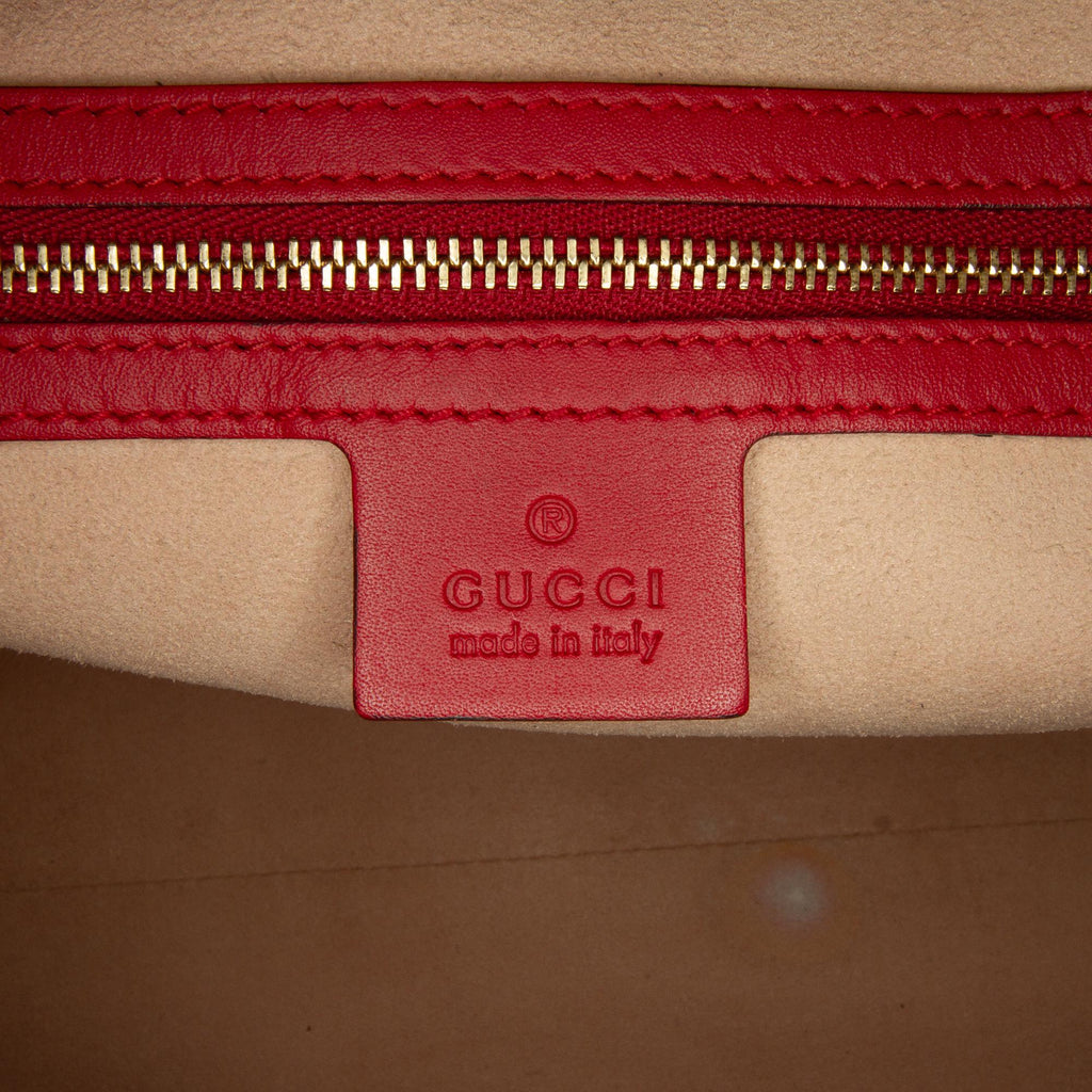 Gucci Medium GG Supreme Padlock Tote Bag (SHG-a8LoUy)