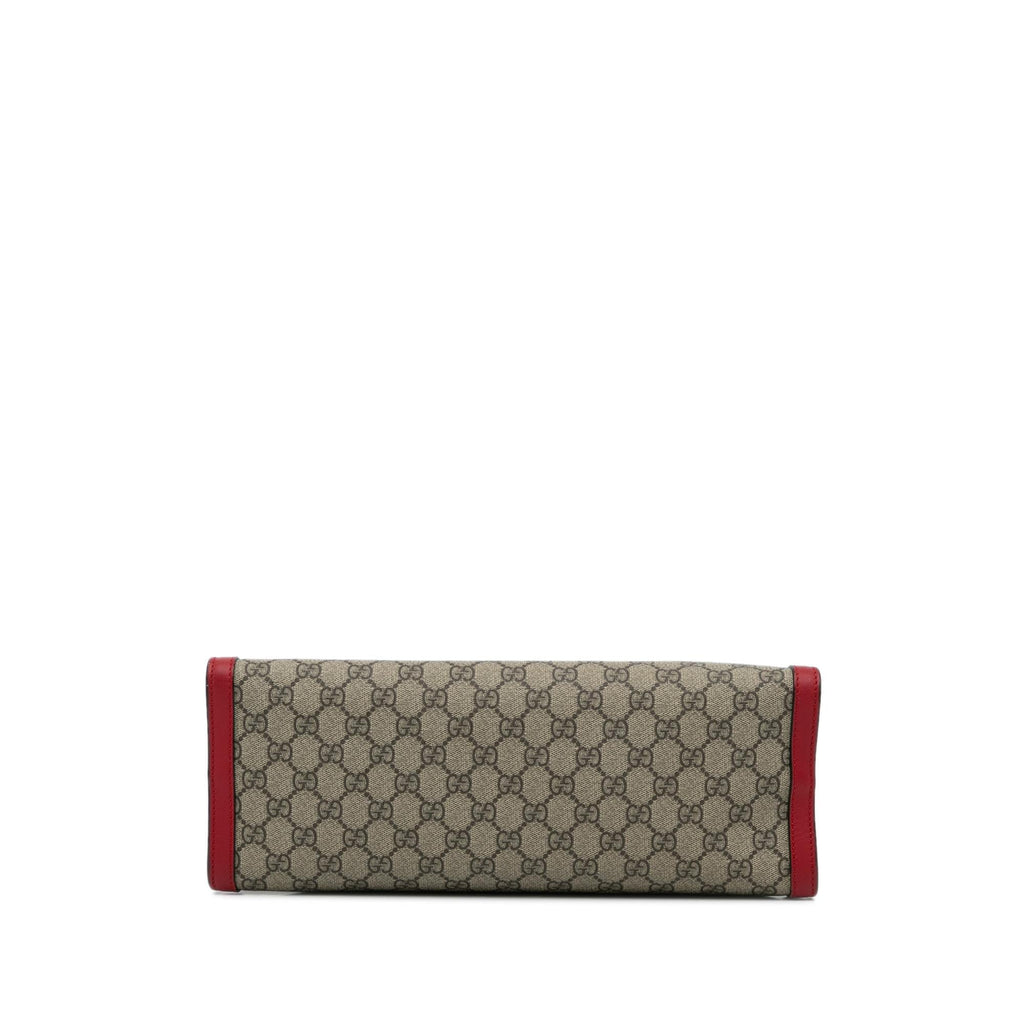 Gucci Medium GG Supreme Padlock Tote Bag (SHG-a8LoUy)