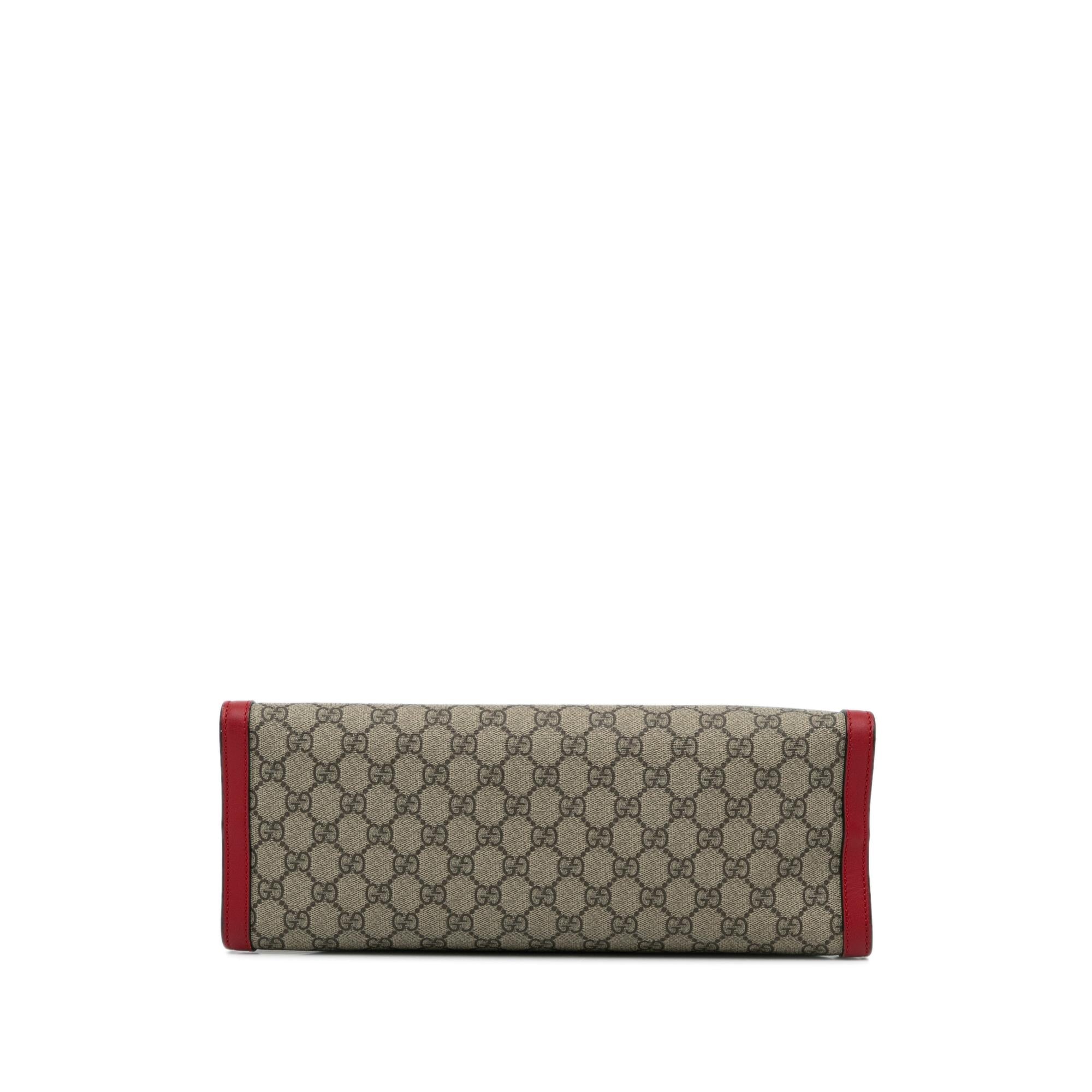Gucci Medium GG Supreme Padlock Tote Bag (SHG-a8LoUy)
