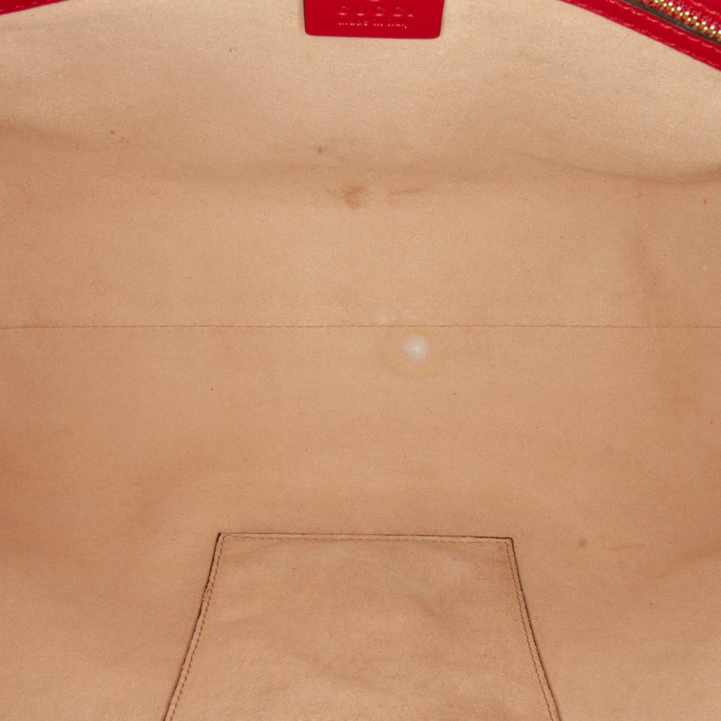 Gucci Medium GG Supreme Padlock Tote Bag (SHG-a8LoUy)