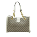 Gucci Medium GG Supreme Padlock Tote Bag (SHG-d03O8y)