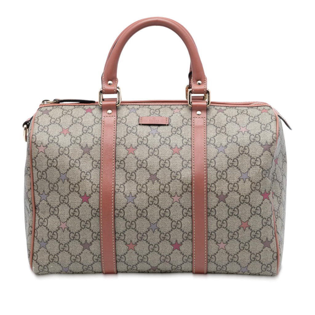 Gucci Medium GG Supreme Stars Joy Boston Bag