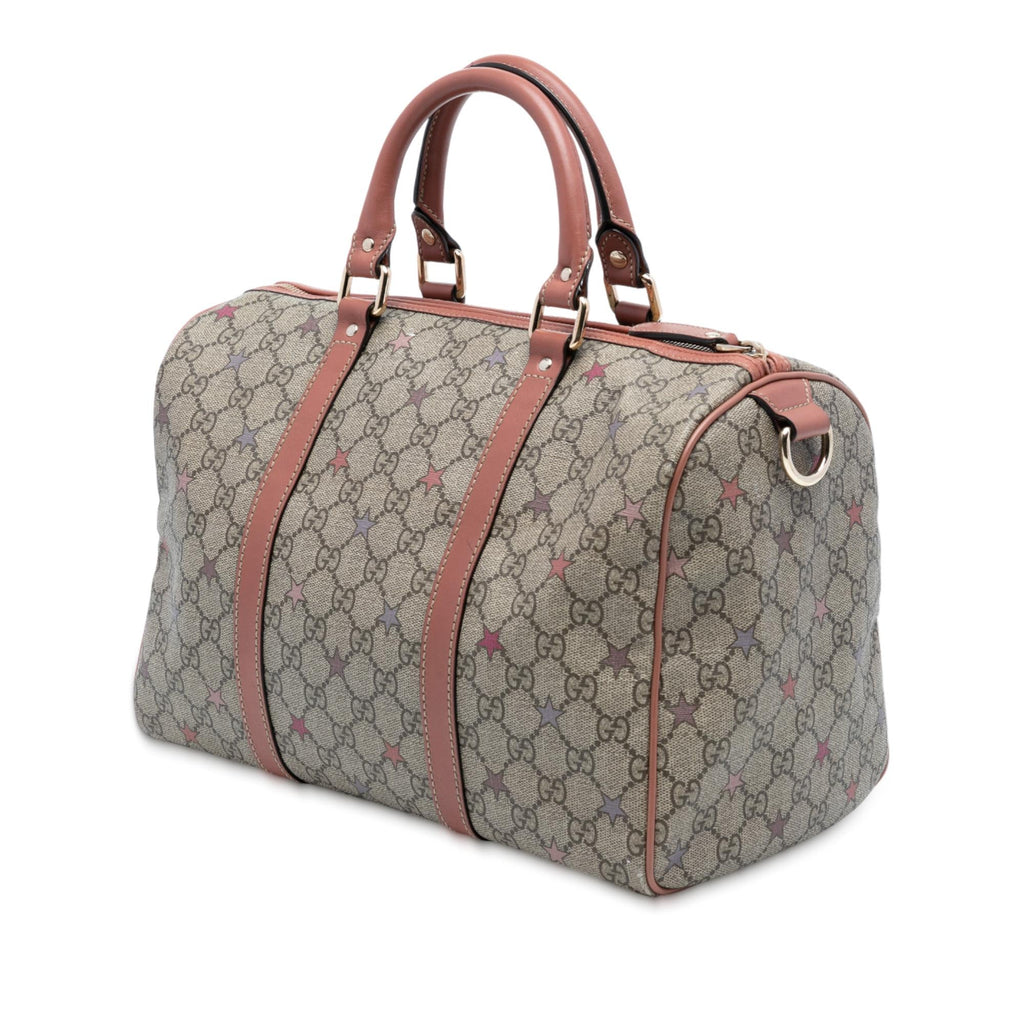 Gucci Medium GG Supreme Stars Joy Boston Bag