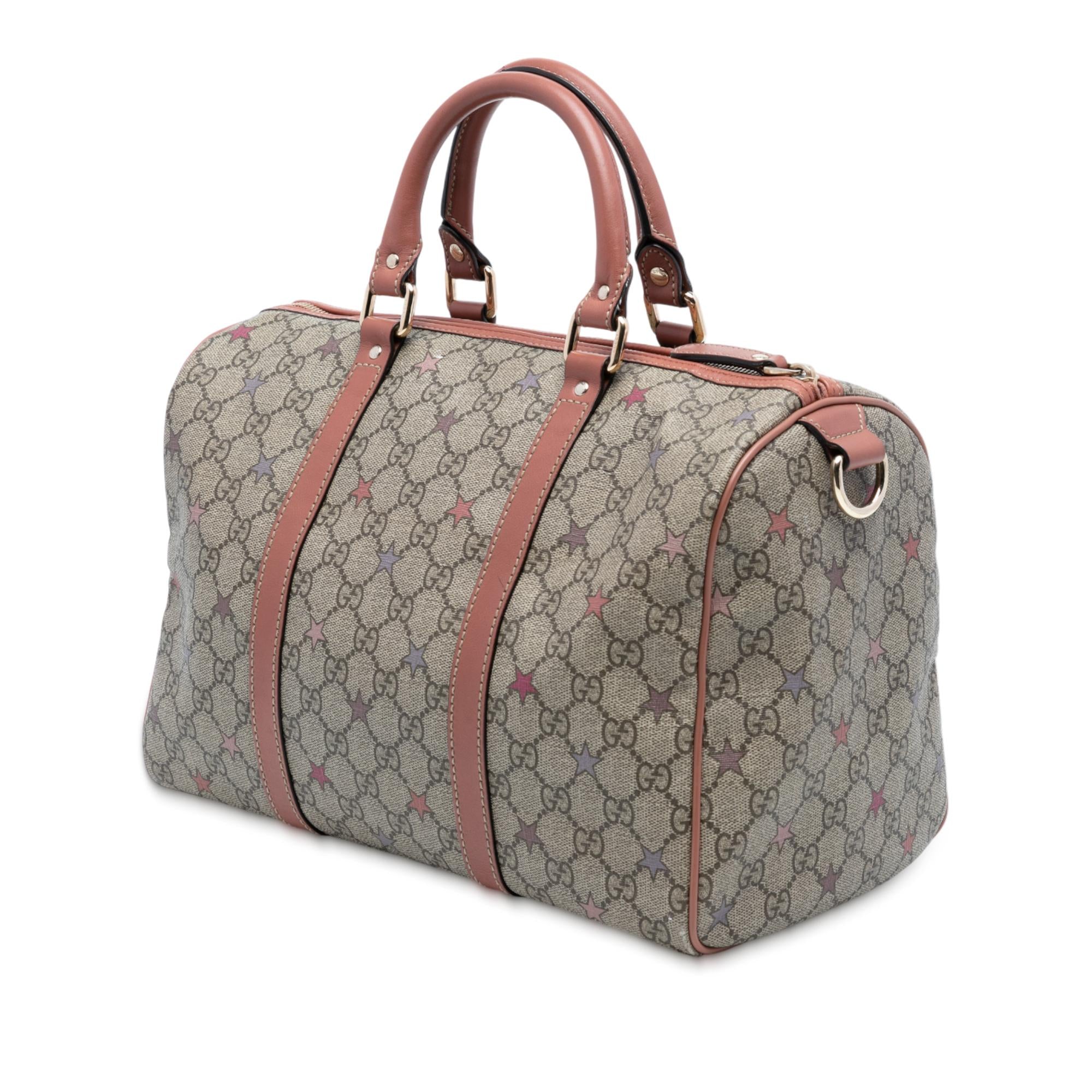 Gucci Medium GG Supreme Stars Joy Boston Bag