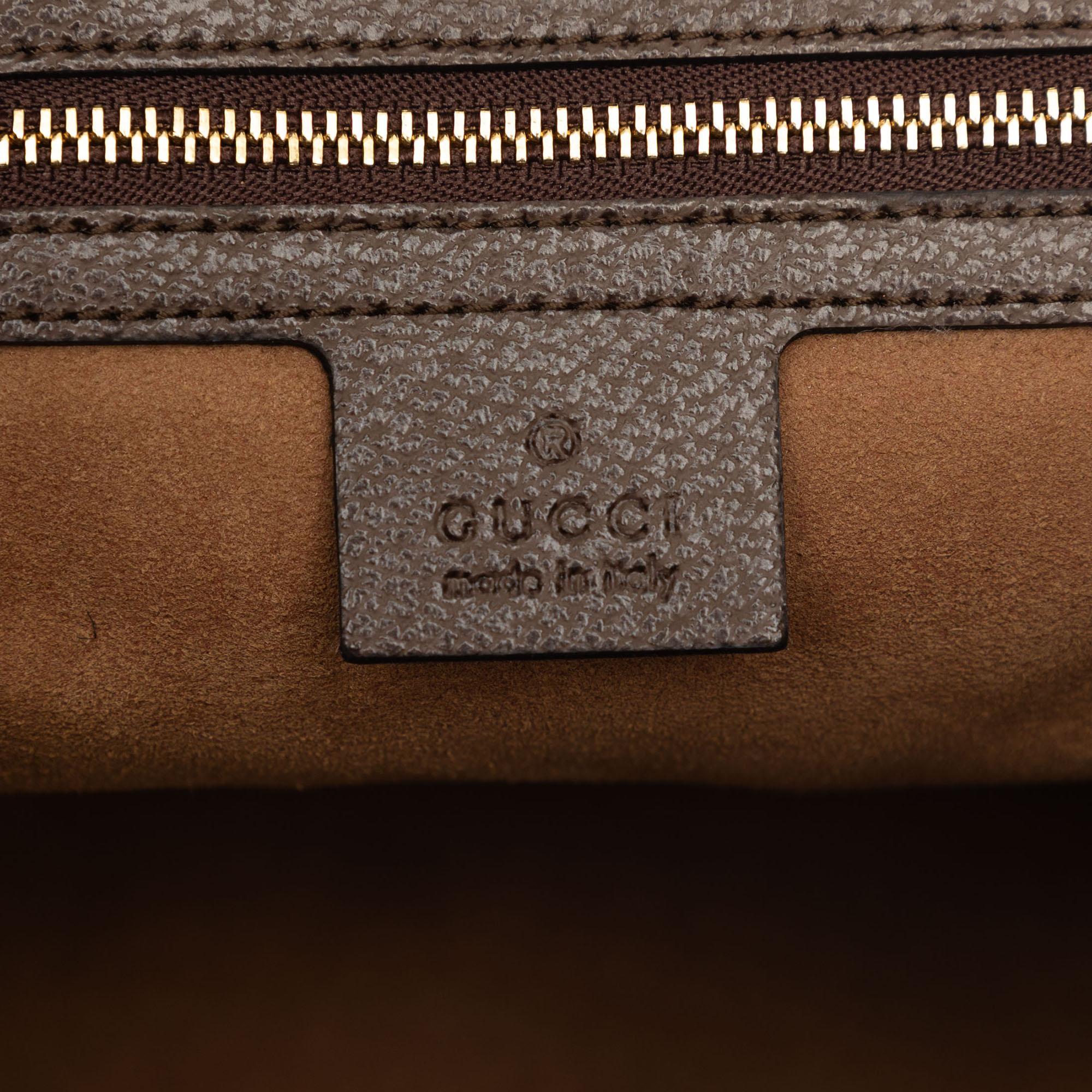 Gucci Medium GG Supreme Tian Convertible Soft Tote